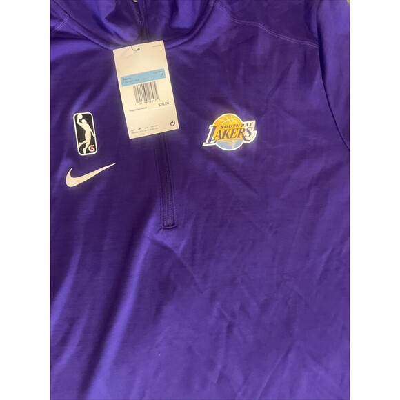 MEDIUM South Bay Lakers G League Nike Pullover Zip Sweatshirt - Picture 3 of 7